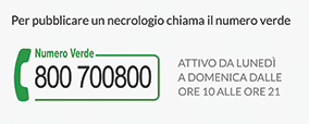 Acquista online la pubblicazione del necrologio sul quotidiano