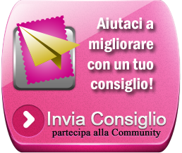 Inviaci un consiglio per migliorare